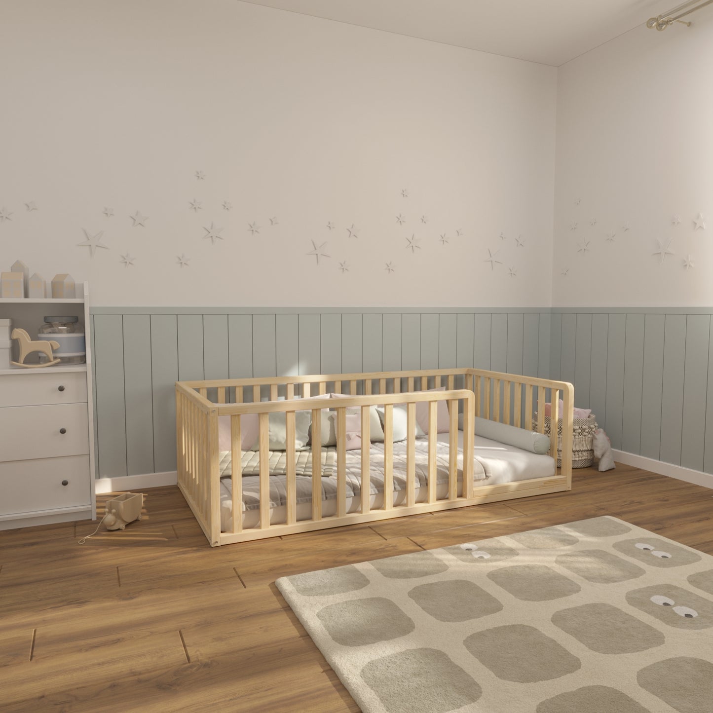 Montessori Floor Bed for Infants and Toddlers