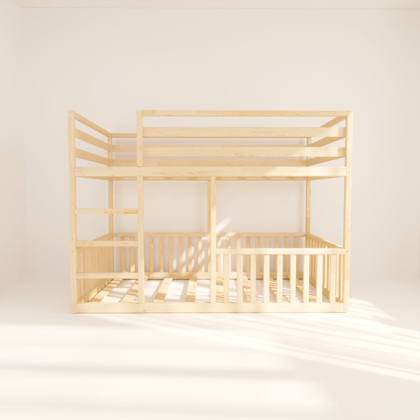 Montessori Style Toddler Bunk Bed