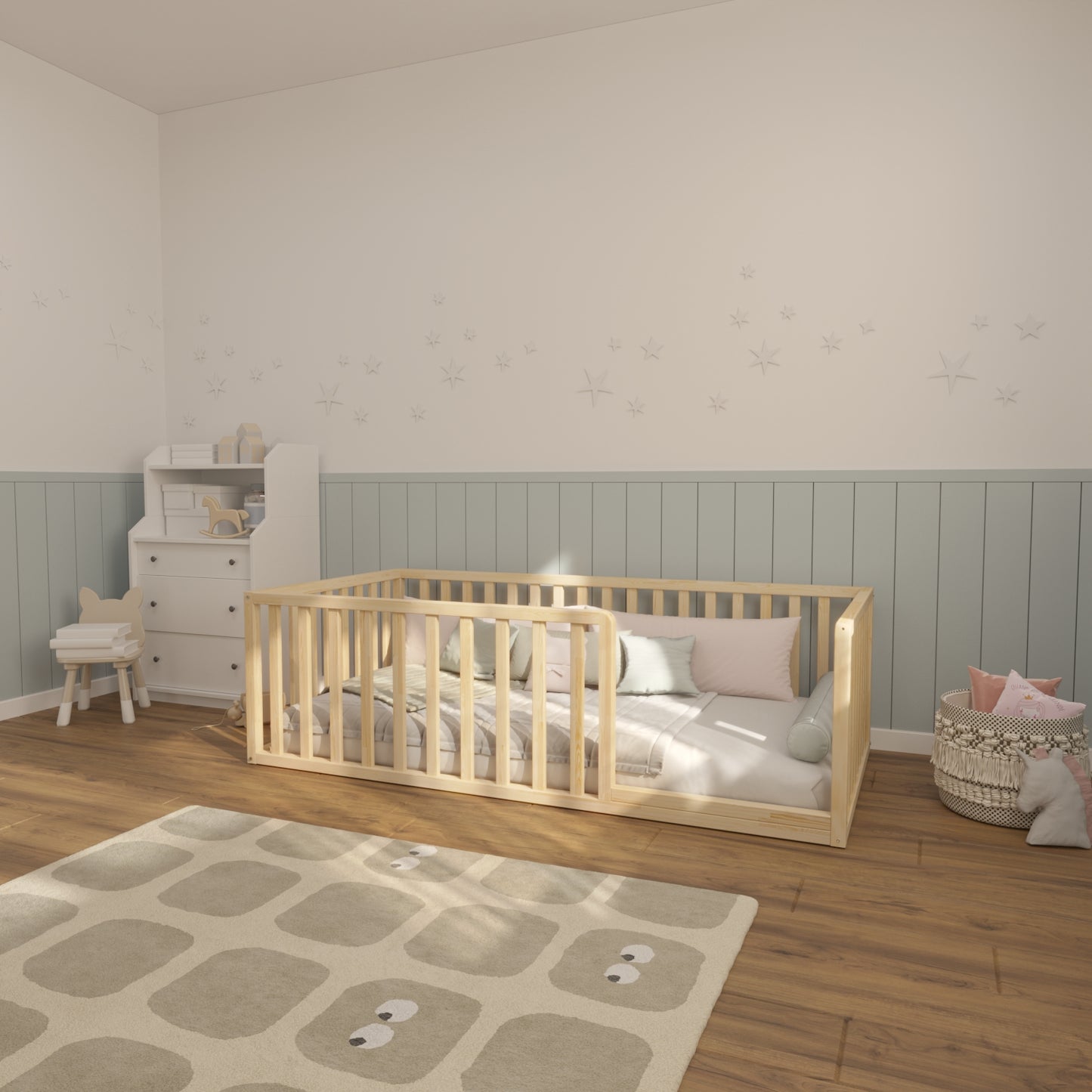 Montessori Floor Bed for Infants and Toddlers