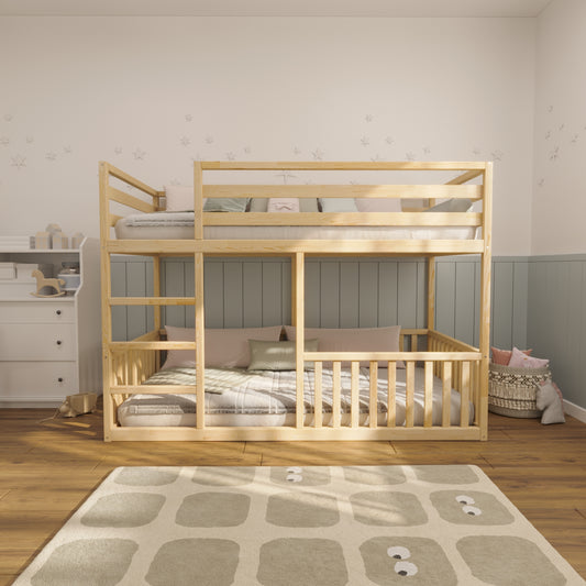 Montessori Style Toddler Bunk Bed